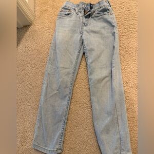 Light Wash Levi boys Jeans - Classic 502 Casual Fit size 6